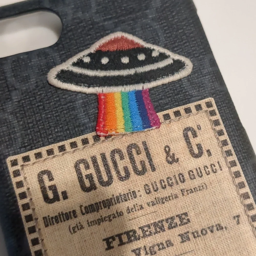 GUCCI Black Iphone 7 Cell Phone Case